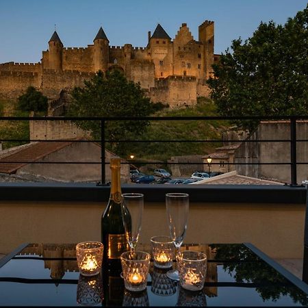 Апартаменты Le Loft De La Tour Pinte Каркассон Экстерьер фото